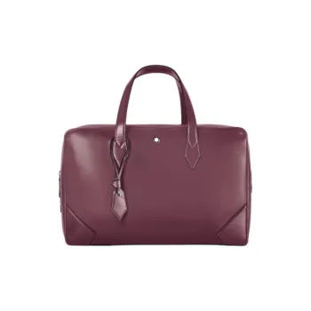 MONTBLANC Meisterstuck Full Grain Cow Leather Handbag Men's Bordeaux Red