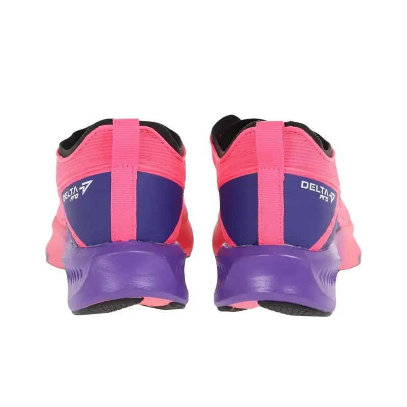 DESCENTE Anti Slip Wear Resistant Low Top Running Shoes Men's Pink-4