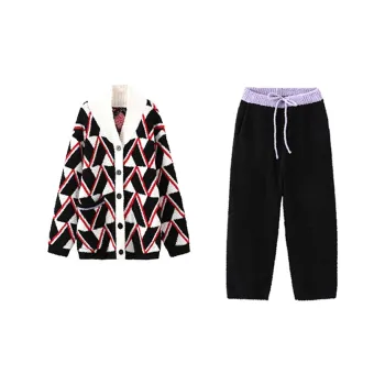 WILD ROOMS Fall And Winter Pajama Set Unisex