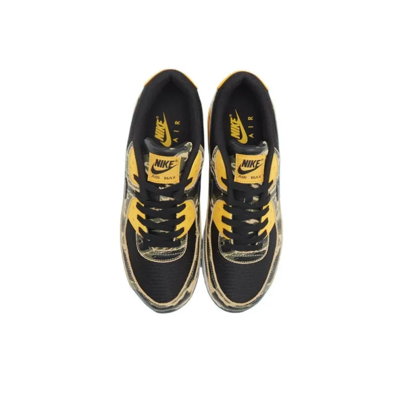 Nike Air Max 90 Premium Black University Gold Camo-2