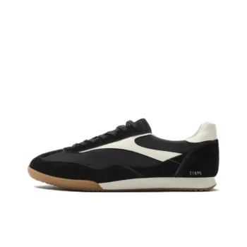 ZARA Slip Resistant Low Top Casual Shoes Men's Black White