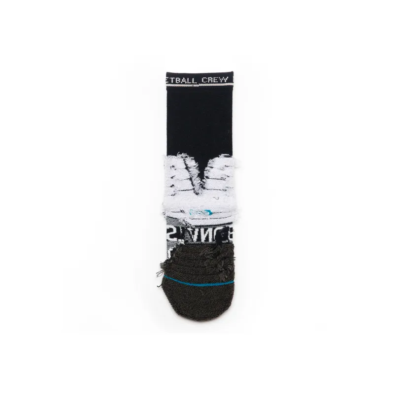 Stance Basketball Socks Unisex 1 Pack Black-3