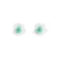 Lake Green Silver Needle Style 1 Pair Set