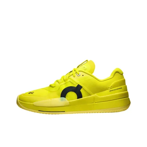 On THE ROGER Pro 2 Anti Slip Wear Resistant Low Top Tennis Shoes Men
s Yellow