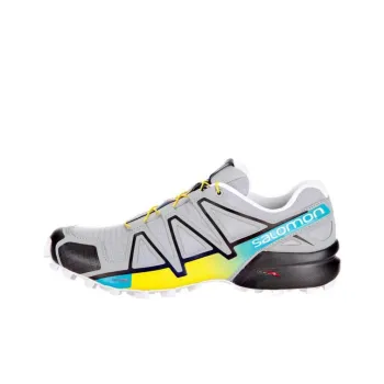 SALOMON Speedcross 4 Slip Resistant Waterproof Low Top Running Shoes Men's Gray