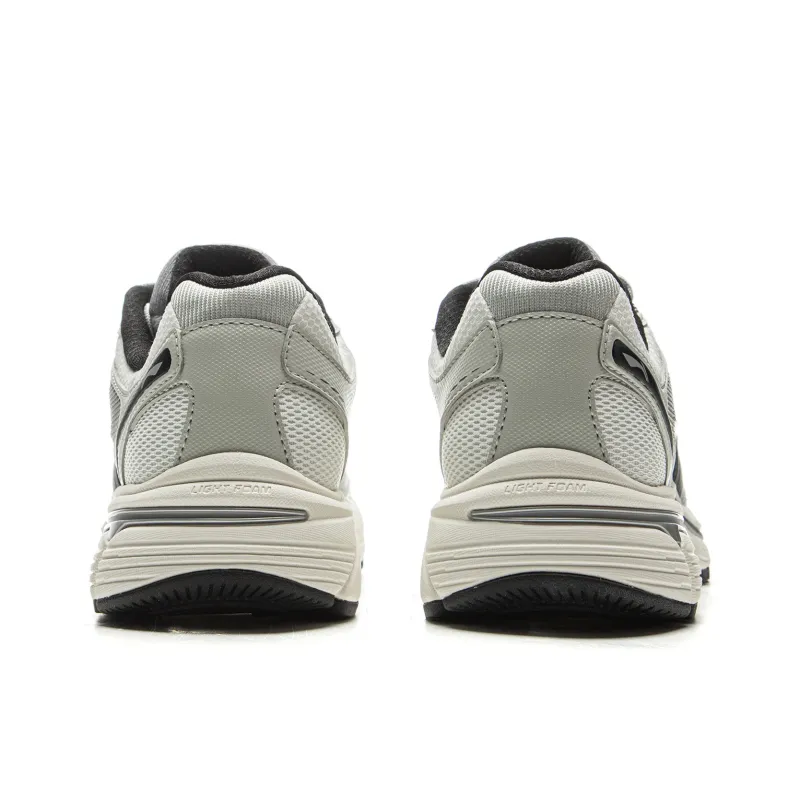 LiNing Pentium P1000 Anti-Slip Wear-Resistant Low-Top Running Shoes Women's Gray White-5