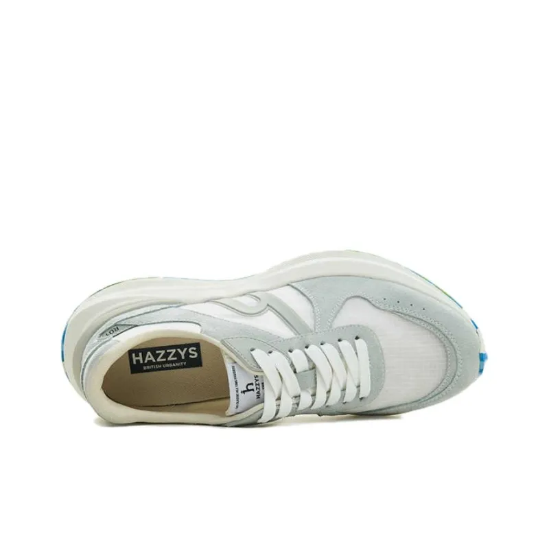 HAZZYS Royal Club Slip Resistant Low Top Casual Shoes Men's Light Blue-3