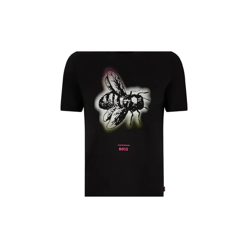 HUGO BOSS T Shirts Men Black-4