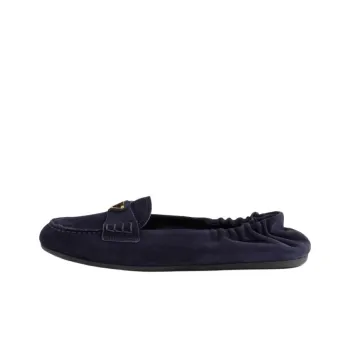PRADA Loafers Women's Blue