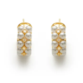 RSNY Gold Plated Copper Earrings Women's