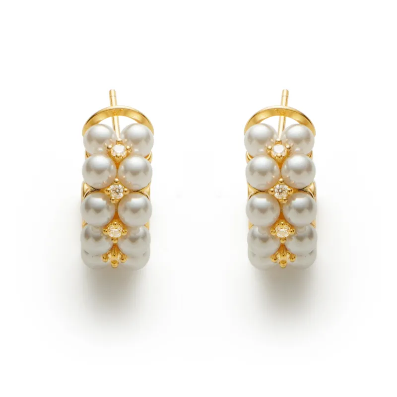 RSNY Gold Plated Copper Earrings Women's-0