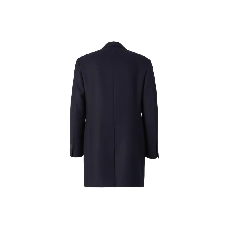 Canali Herringbone Wool Coat-1