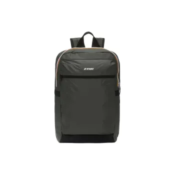 K WAY Nylon Backpack Regular Unisex Gray Green