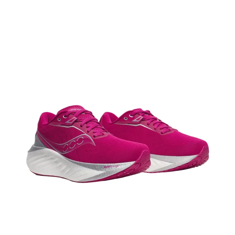 Saucony Triumph 22 Magenta Women's-2