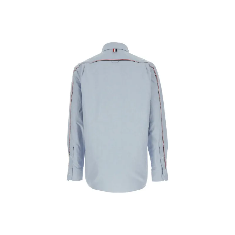 THOM BROWNE Oxford Long Sleeve Shirt-1