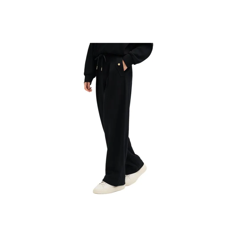 FILA MILANO Collection Casual Pants Women's Jet Black-4