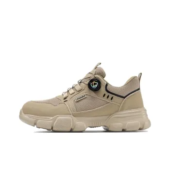Blue Gull Shield Impact Resistant Lightweight Rebound Low Top Outdoor Shoes Unisex Umber