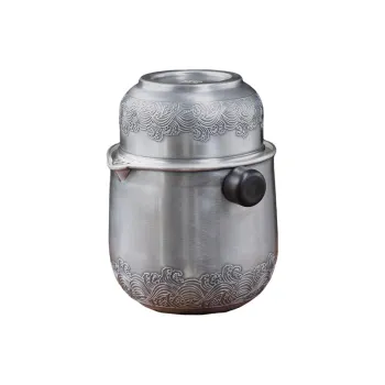 QINGFU 999 Fine Silver Teaware Unisex