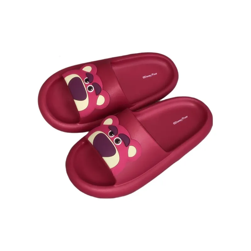 SHIGUDE x Disney Sandal Slippers Women's, Black-6