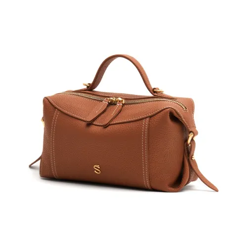 FIEDLE&SISSI Grain Cow Leather Handbag, Shoulder Bag Women's Multicolor