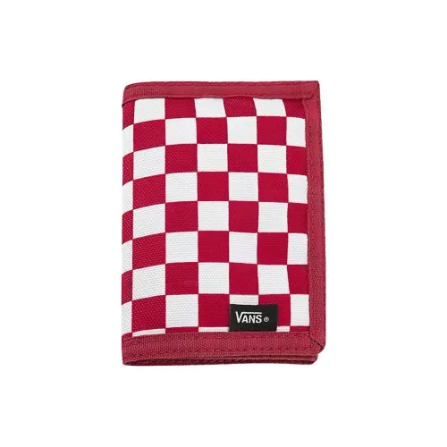 Vans Polyester Wallet Unisex Red White