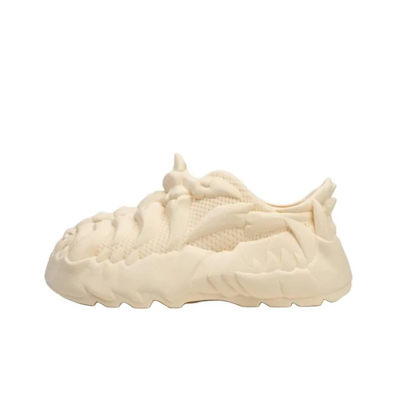 RTFKT’s MNLTH x Nike Anti-Slip Wear-Resistant Low-Top Casual Shoes Unisex Beige-0