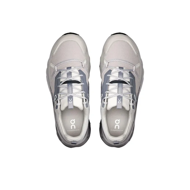 On Cloudhorizon Anti Slip Wear Resistant Low Top Running Shoes Men's Gray Black-2