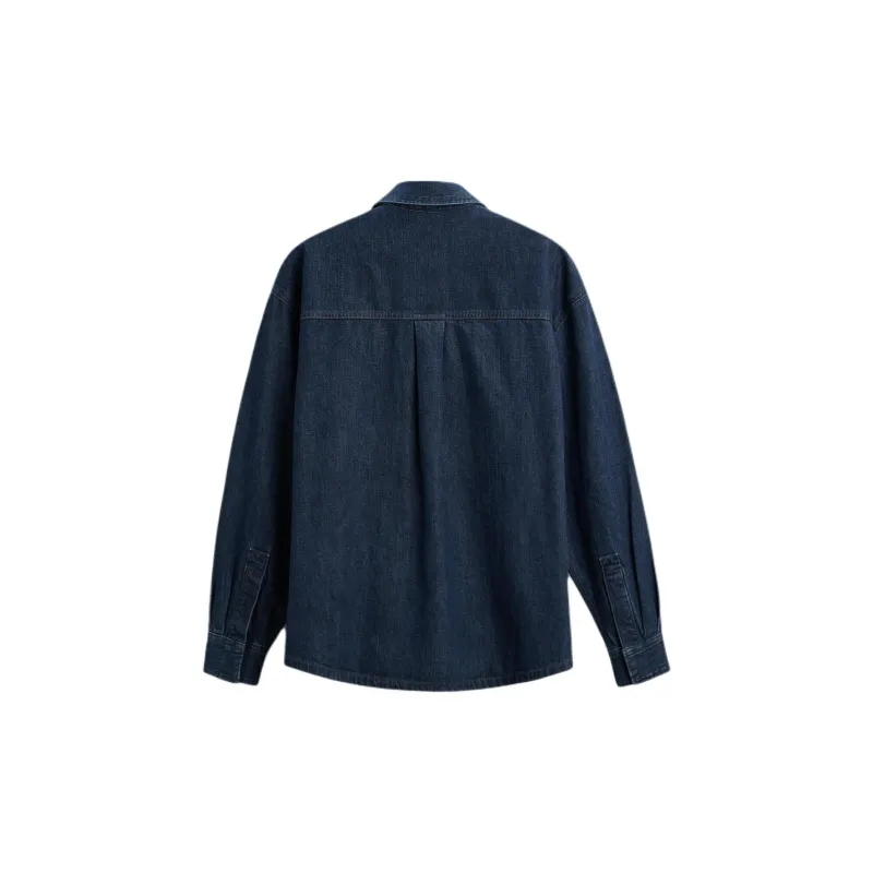 ZARA Denim Jacket Men's Dark Blue-1