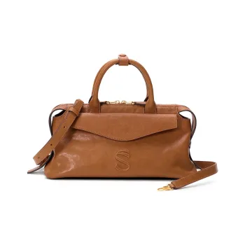 FIEDLE&SISSI Vegetable Tanned Leather Handbag Regular Women's Multicolor