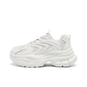 AGSDON Breathable Low Top Chunky Sneakers 6cm Women's