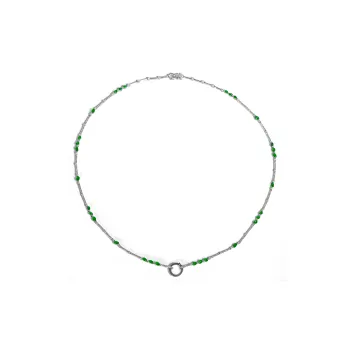 XIANGRUIDINGZUN Ice Type Jadeite Necklaces Women's