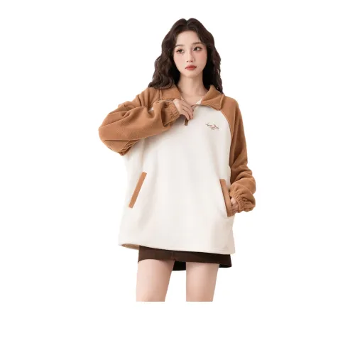 Tonlion Sweatshirt Women's Raw White