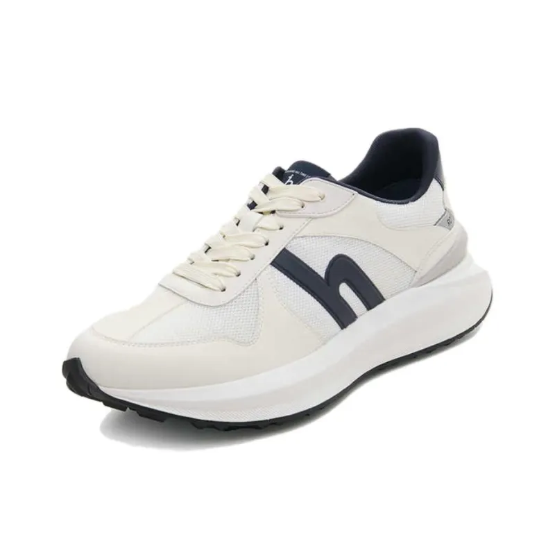 HAZZYS Royal Club Abrasion Resistant Low Top Casual Shoes Men's Navy Blue-1