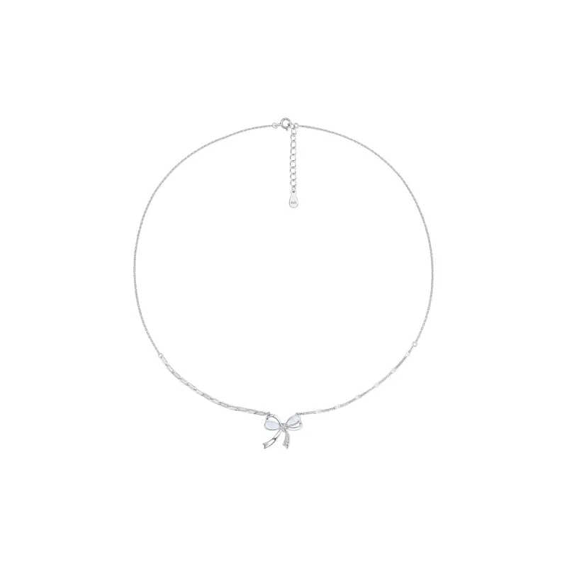 CLARKIA FLOWER Zircon Necklaces Women's-2