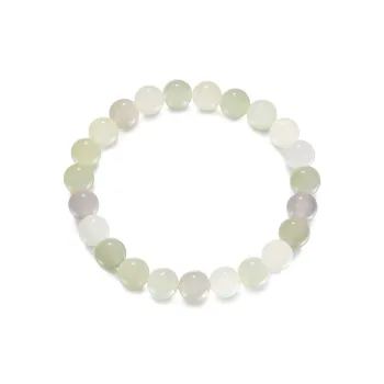 LUKFOOK JEWELLERY Hetian Jade Bracelets Pale Greenish White Jade Women's