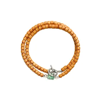 Phoenisess Olive Pit Bead Chain Women's