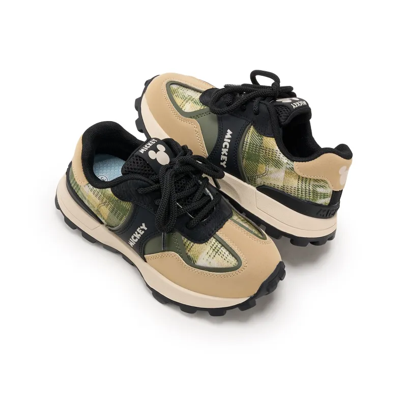 Disney Mickey Series Cushioned Slip Resistant Abrasion Resistant Low Top Chunky Sneakers Women's-5