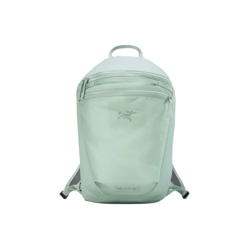 Arcteryx Nylon Outdoor Hiking Bag Backpacks Regular Unisex Stone Green