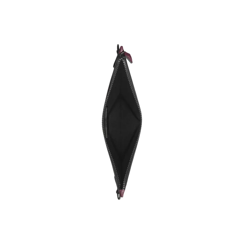 MONTBLANC Full Grain Cow Leather Clutch Men's Bordeaux Red-3