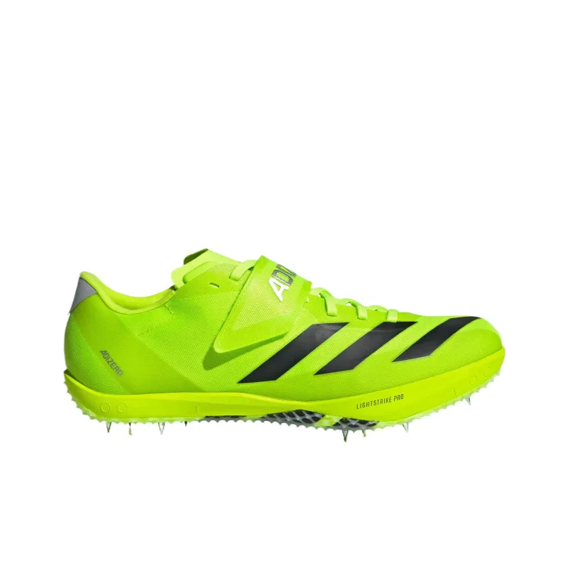 Adidas Adizero Hj Track And Field Lucid Lemon Core Black Silver Metallic-1