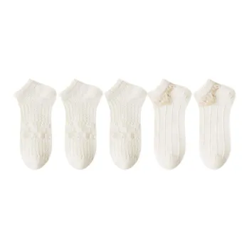 Lan Miao Ankle Socks Women's 5 Pack