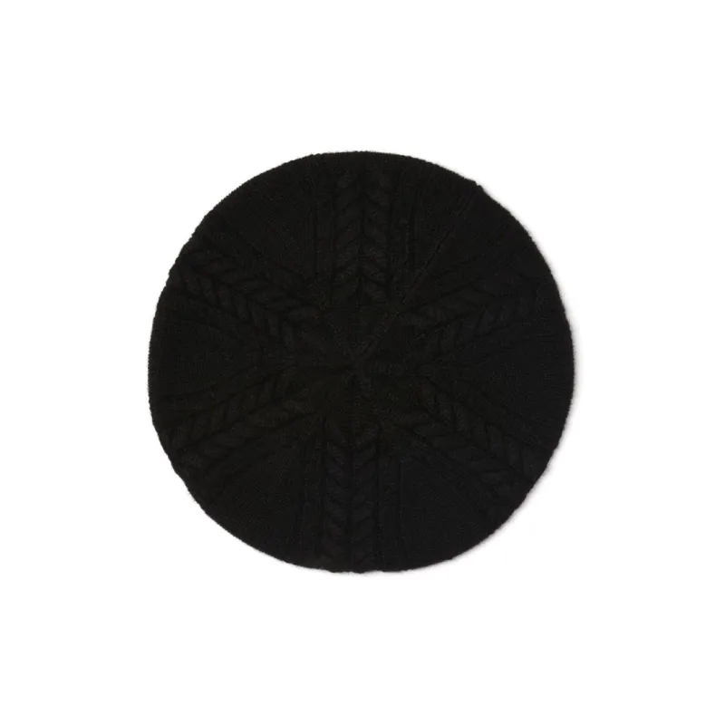 MaxMara Cashmere Berets Women's Black-1