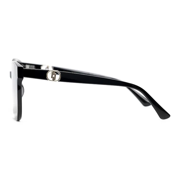 HELEN KELLER Plate Frame Square Sunglasses Unisex-5