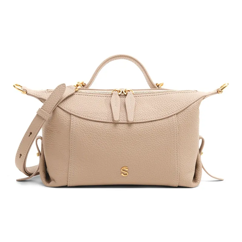 FIEDLE&SISSI Grain Cow Leather Handbag, Shoulder Bag Women's Multicolor-11