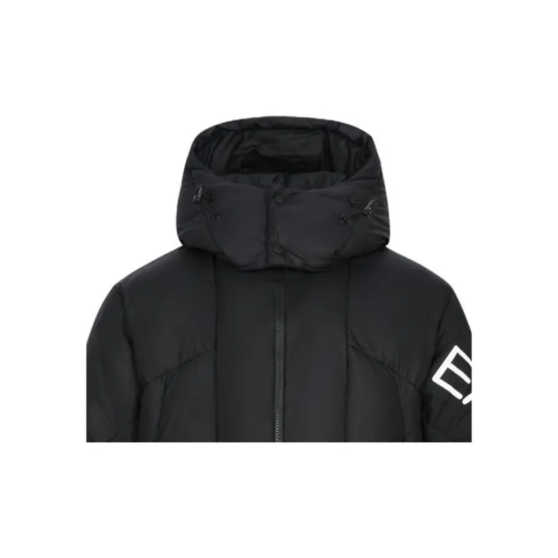 EMPORIO ARMANI Logo-print Padded Jacket-4