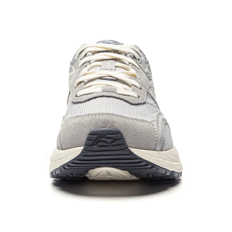 LiNing Pentium P1000 Anti Slip Wear Resistant Low Top Chunky Sneakers Men's Gray-4