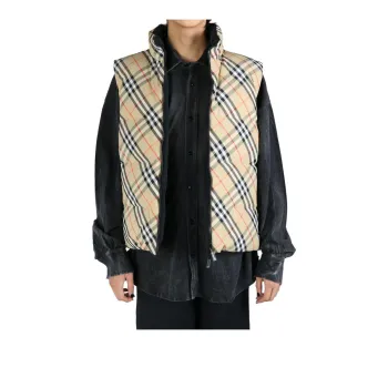 Burberry Checked Padded Gilet