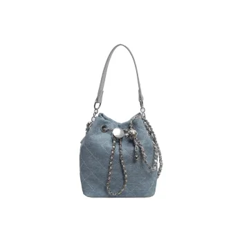 BGAY PU Shoulder Bag Crossbody Bag Handbag Women's Silver/Black/Khaki