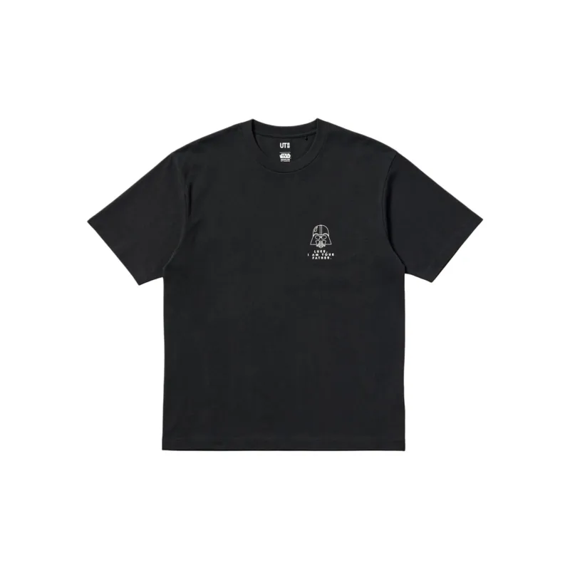 UNIQLO x STAR WARS SS25 T Shirt Unisex Black-1