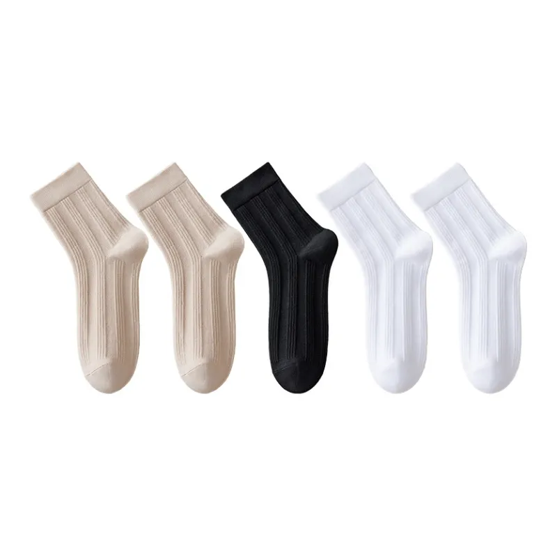 MIIOW Mid Calf Socks Unisex 5 Pack-36